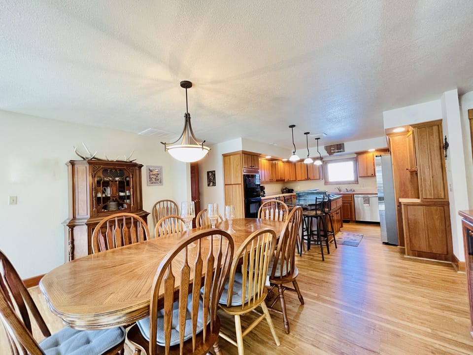 Dining Room with View to Kitchen