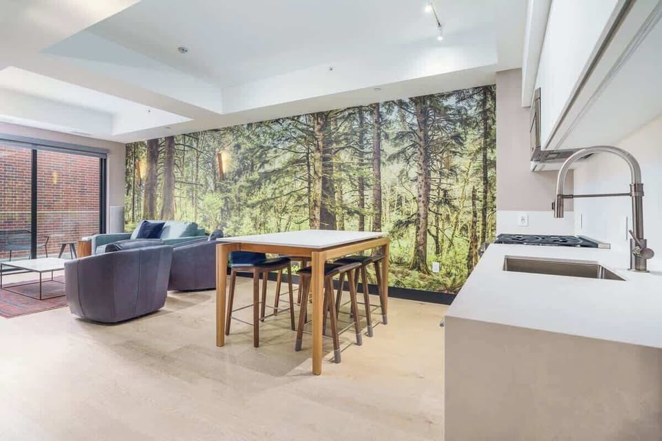 Open Concept Dining & Living Room