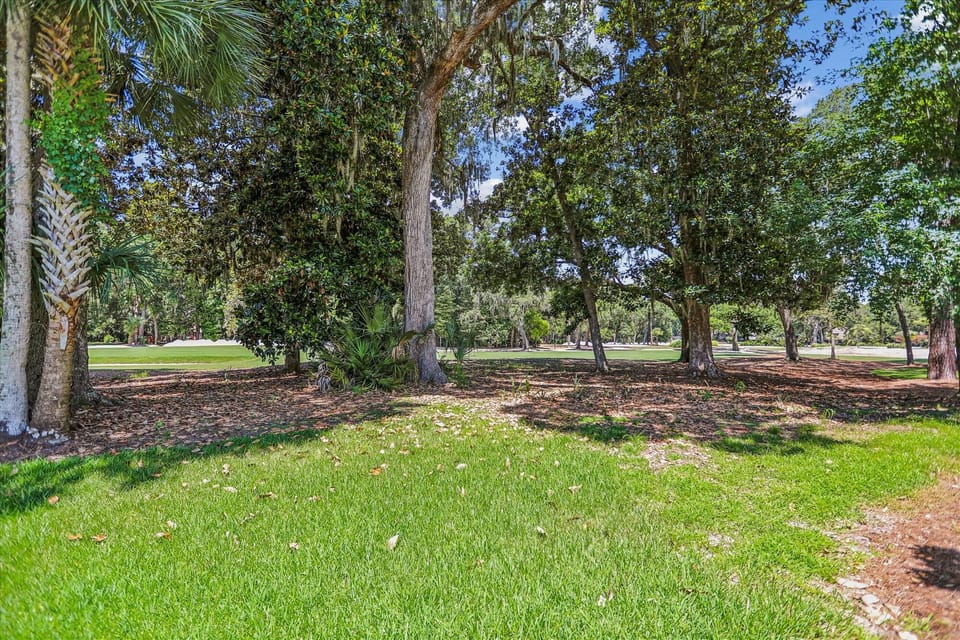Golf Course Views from Deck at 7 Fern Court