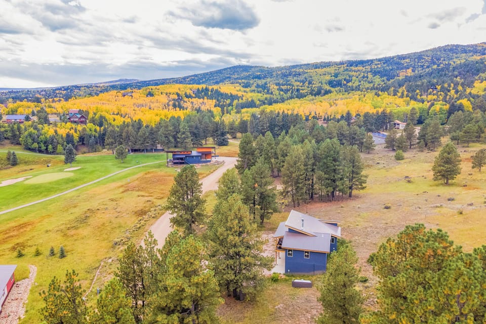 Nothing beats the fall colors in Angel Fire... except maybe when it snows!