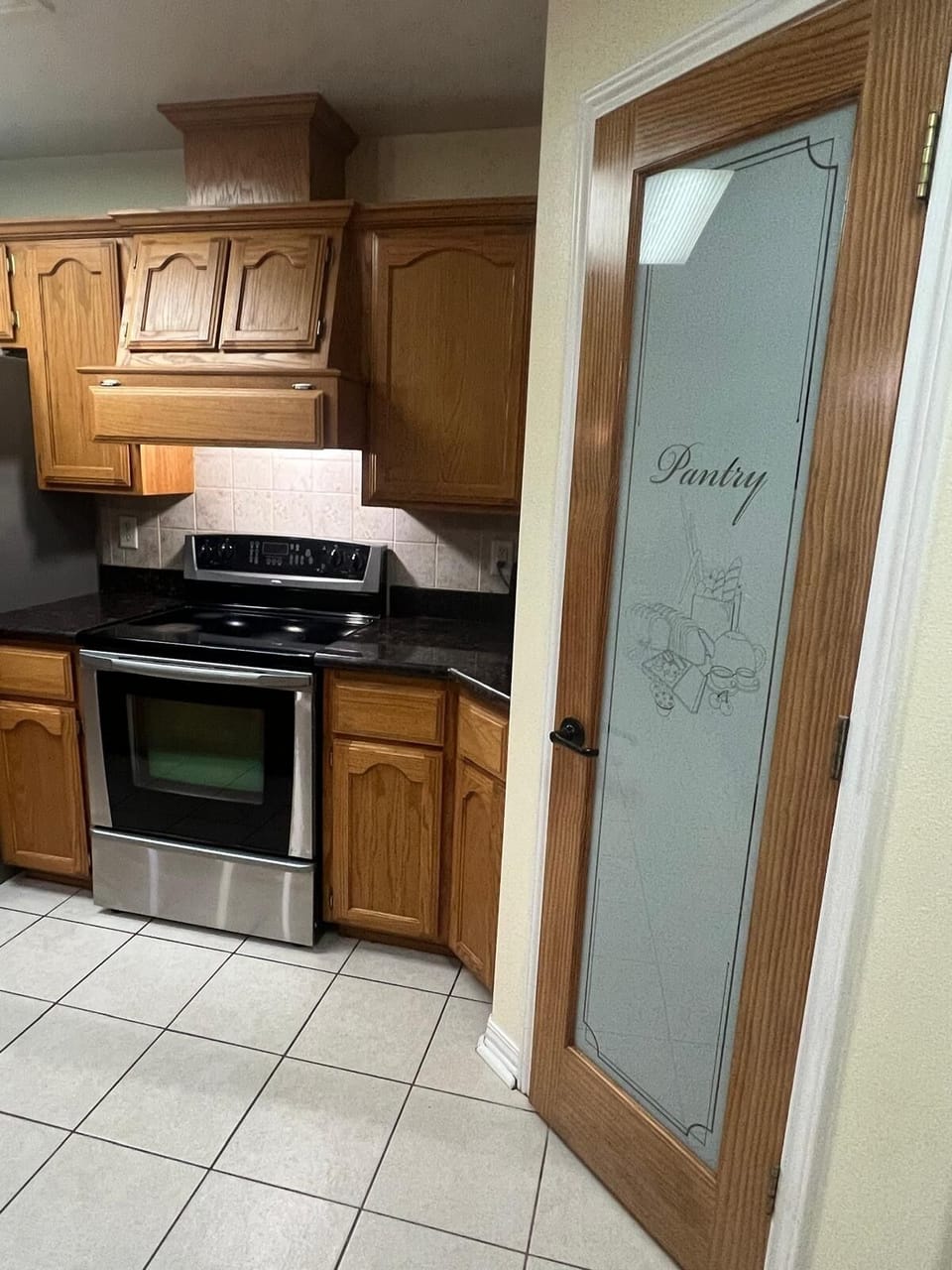 Formal pantry space