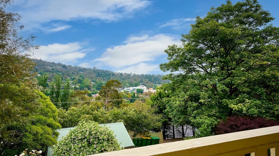 Relaxing balcony view