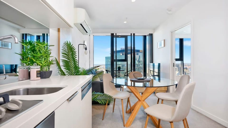 Kitchen and dining area