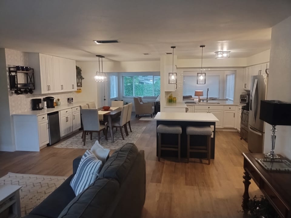 View from front to back