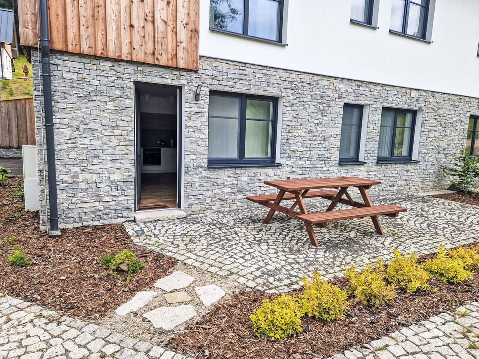 Plant, Building, Window, Table, Property, Wood, Chair, Road Surface, Outdoor Bench, Outdoor Furniture