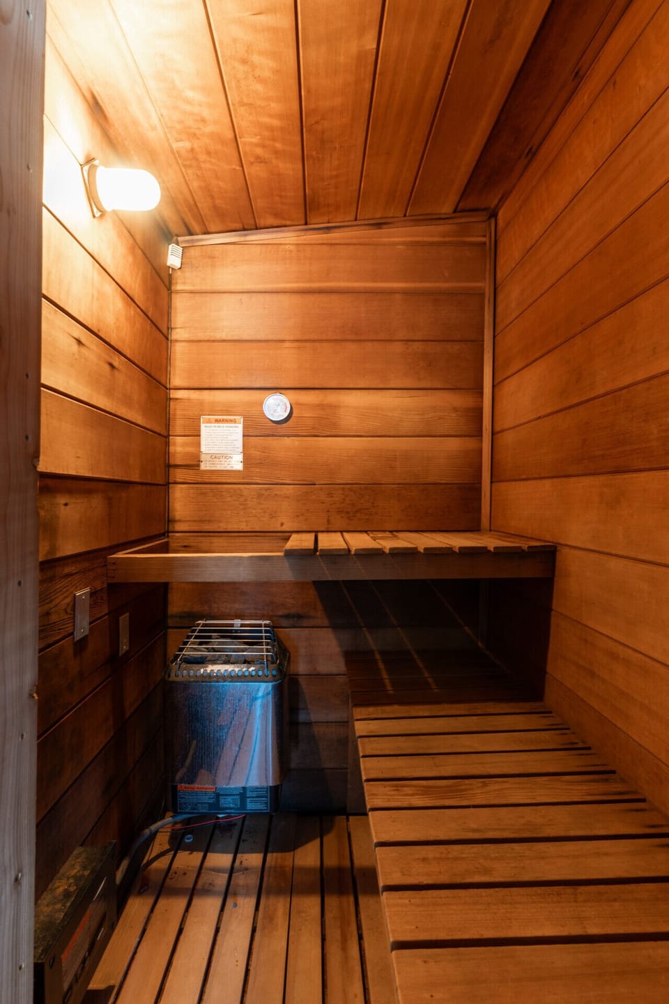 Real Wood Wet Sauna