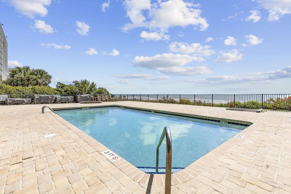 Beachfront Pool and Sundeck