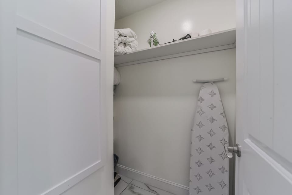 Hallway closet with extras and more