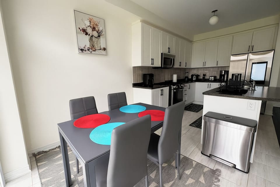 Dining Area + Full Kitchen