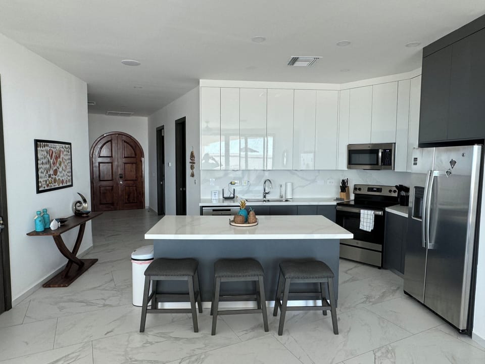 Fully equipped kitchen with all the essentials