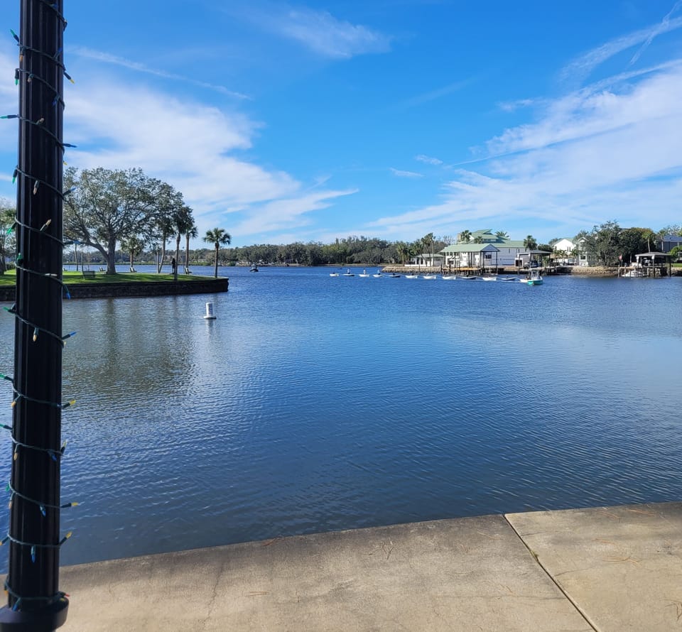 Beautiful Spring Bayou is just 3 blocks away from the house
