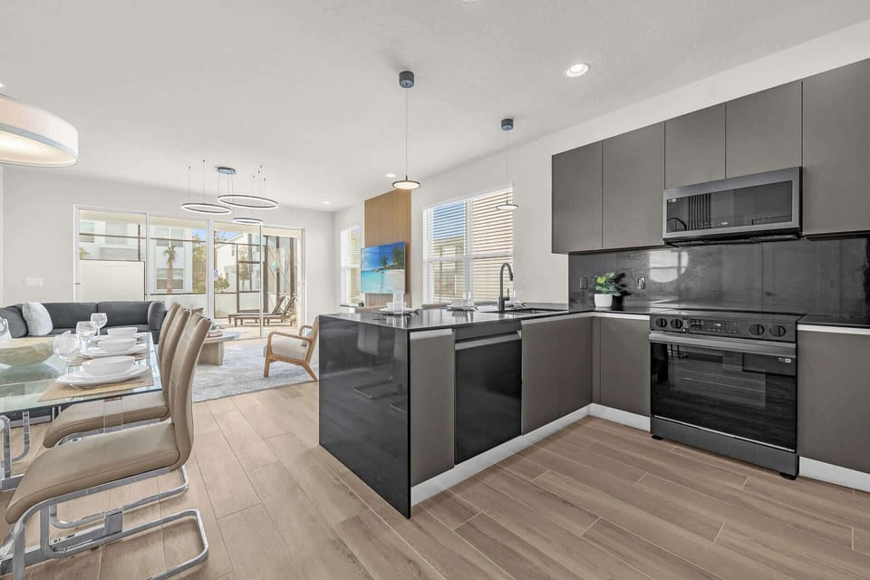 Modern Stainless Steel Appliances