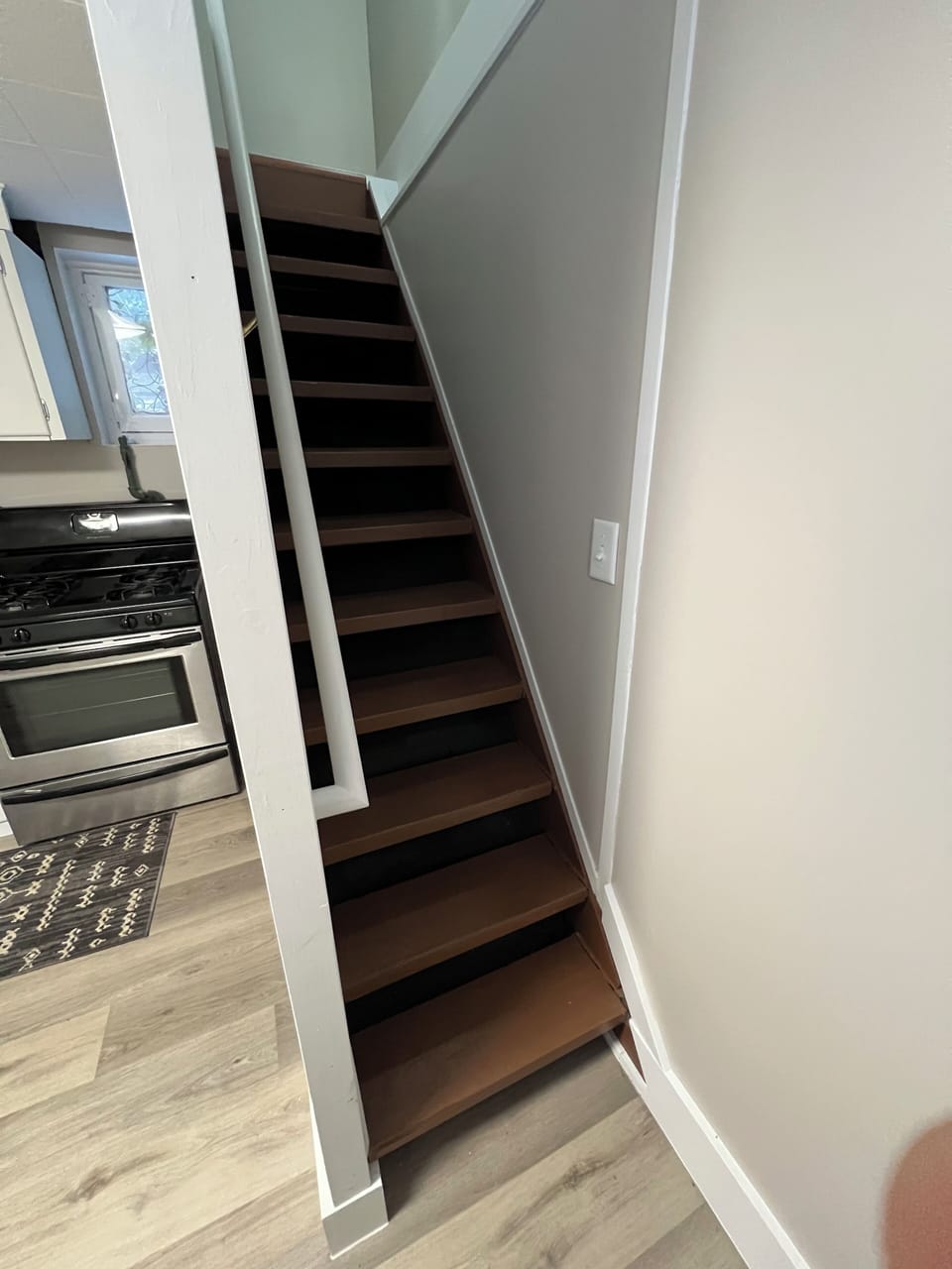 Stairs to loft