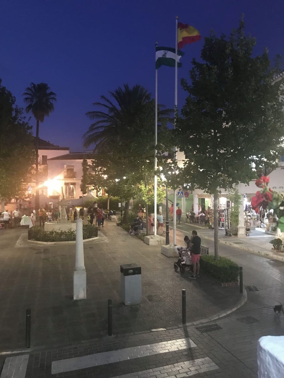 Center of Mijas village