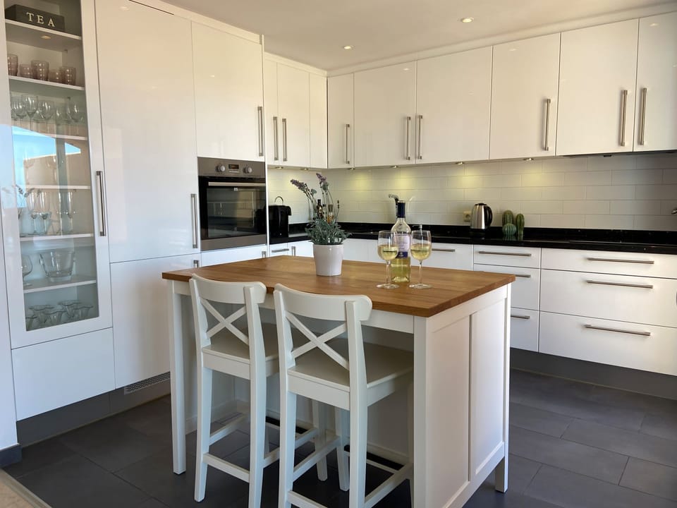 Modernised fully equipped kitchen for your convenience. 