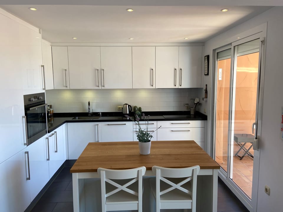 Modernised fully equipped kitchen for your convenience. 
