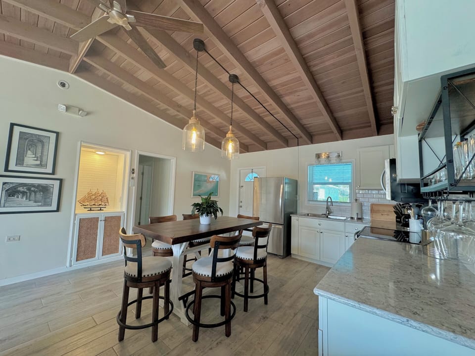 Kitchen and dining room table