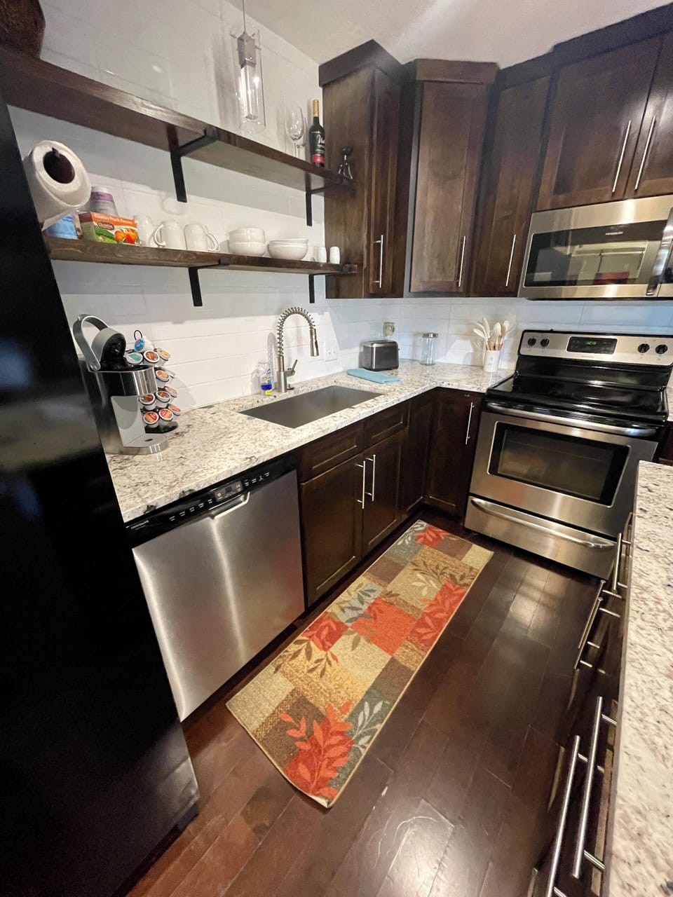 Stocked kitchen