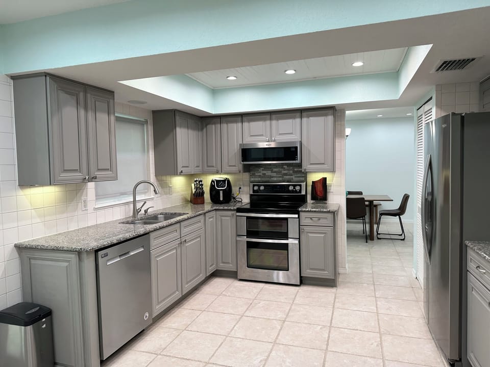 Spacious Kitchen with premium appliances