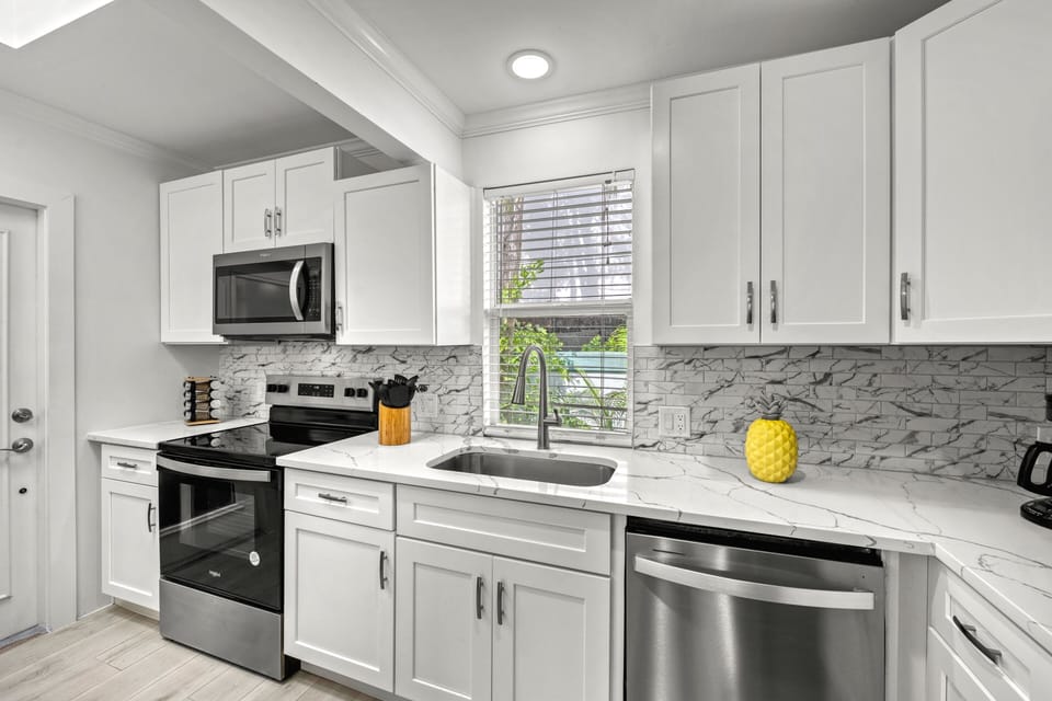 Plenty of counter space, full appliances, and everything you need to whip up vacation favorites.