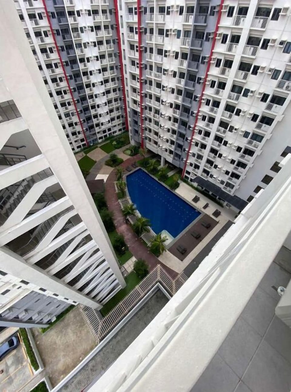 View from the balcony
