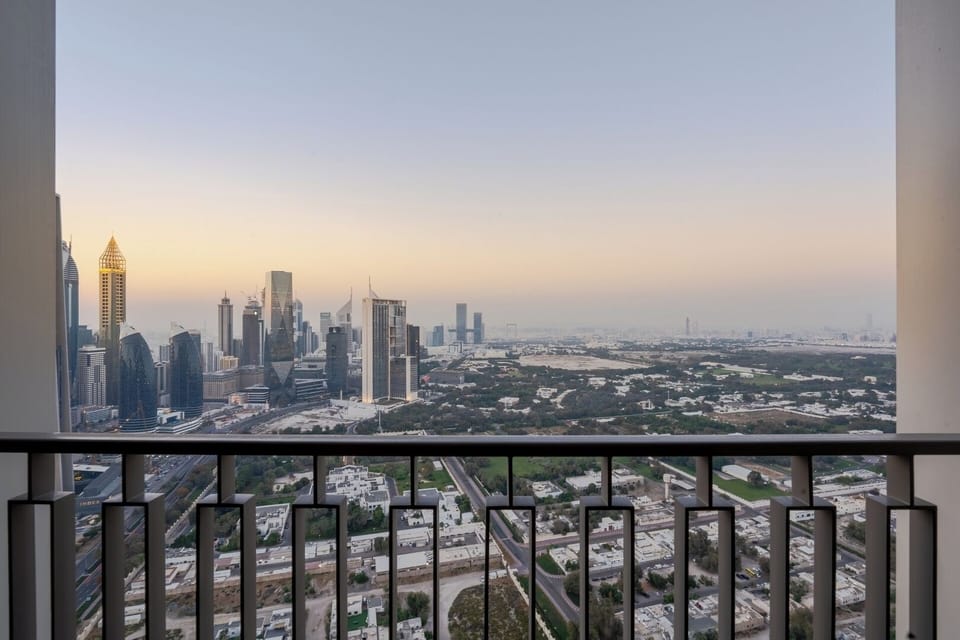 view from the balcony