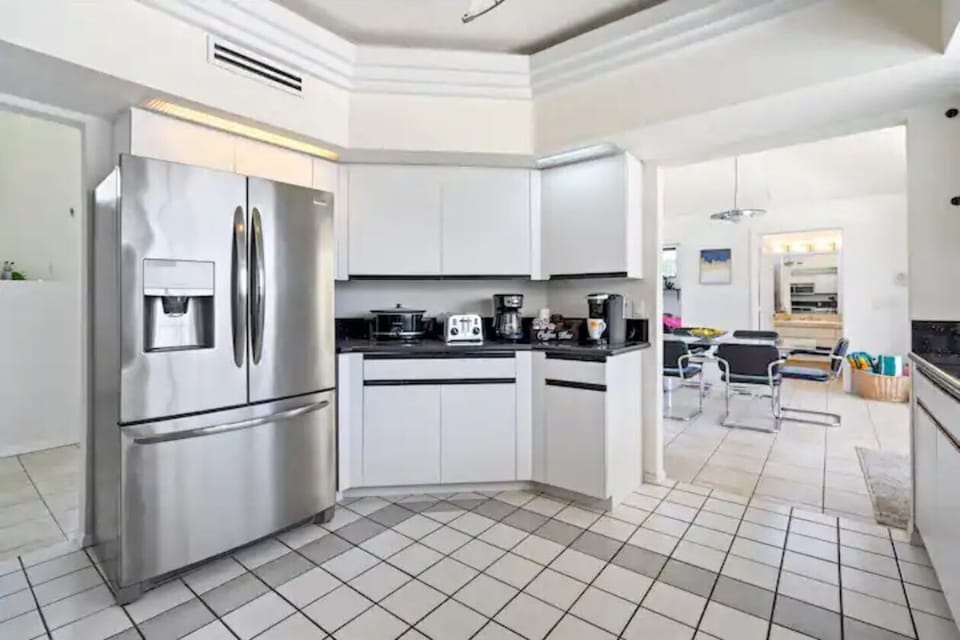 Welcome to our spacious kitchen