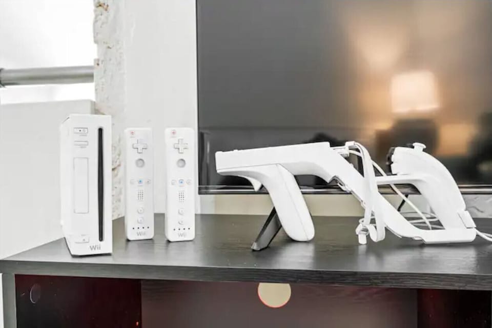 Hours of entertainment with our Wii station