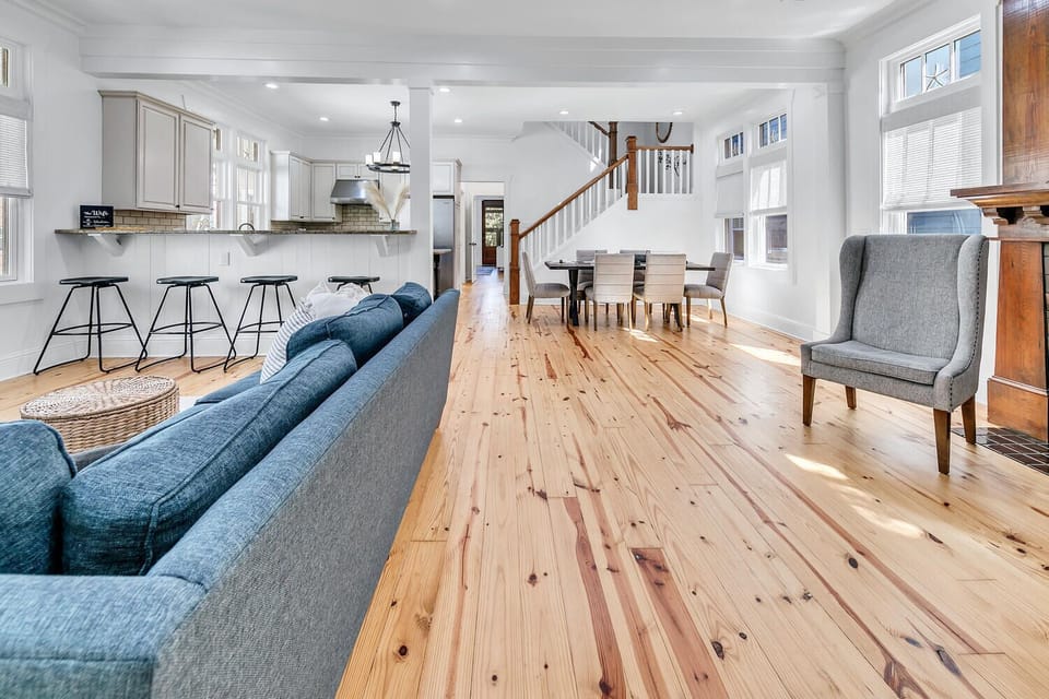 Spacious and open