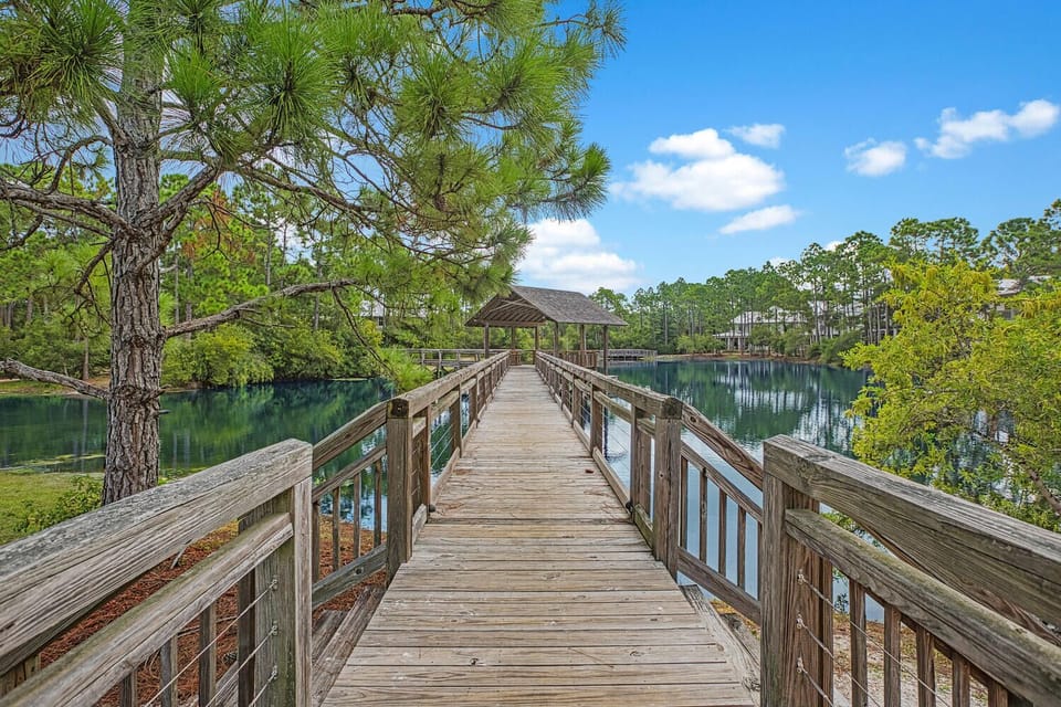 Beautiful walking paths