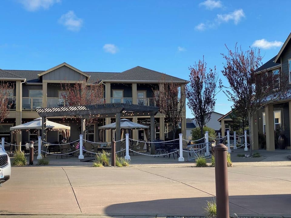 Oyhut Grill and Piano Bar, just a 3 minute drive from the Beach House.