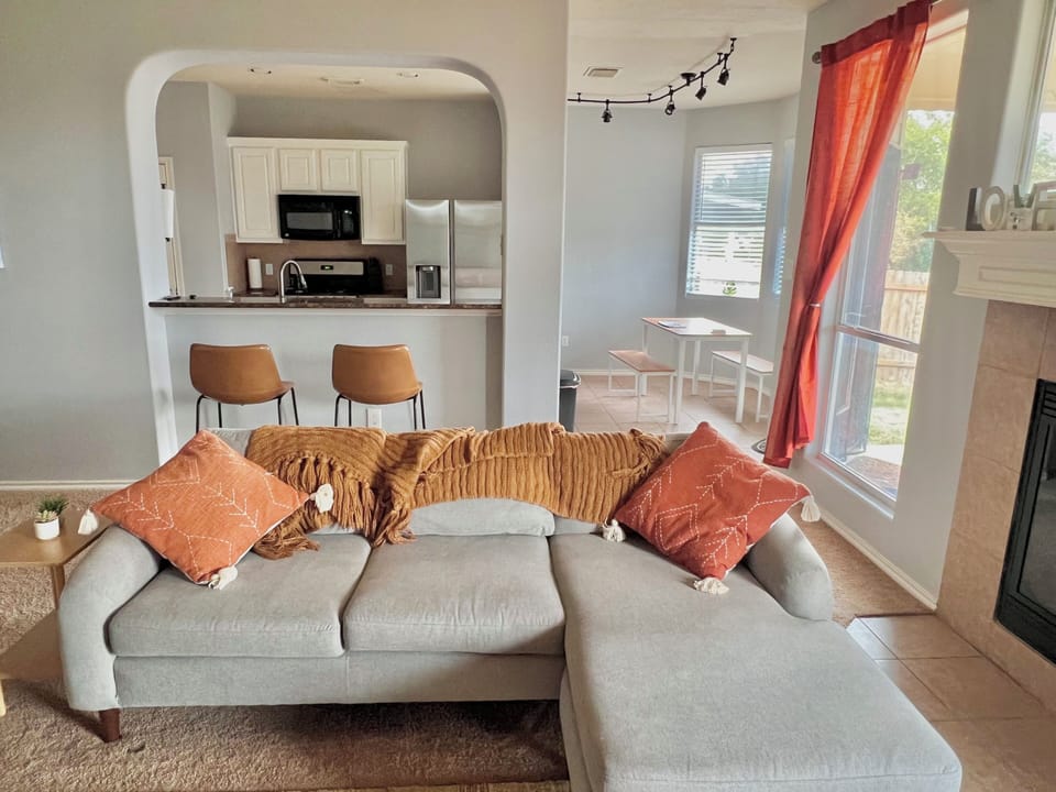 Downstairs living room