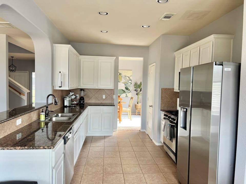 Spacious kitchen