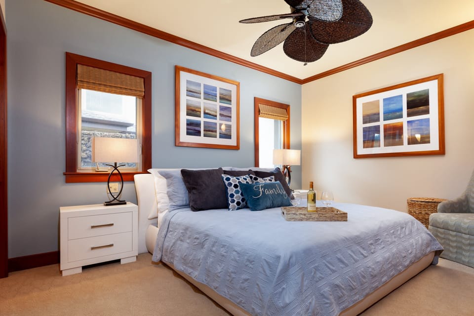 Bedroom # 3 with queen bed and private ensuite