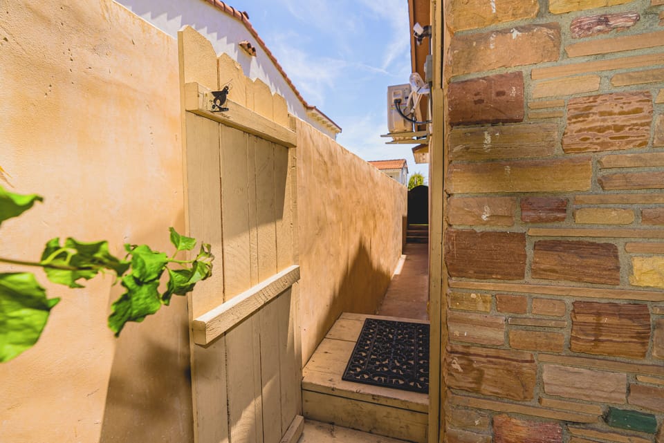Side of Private Entrance