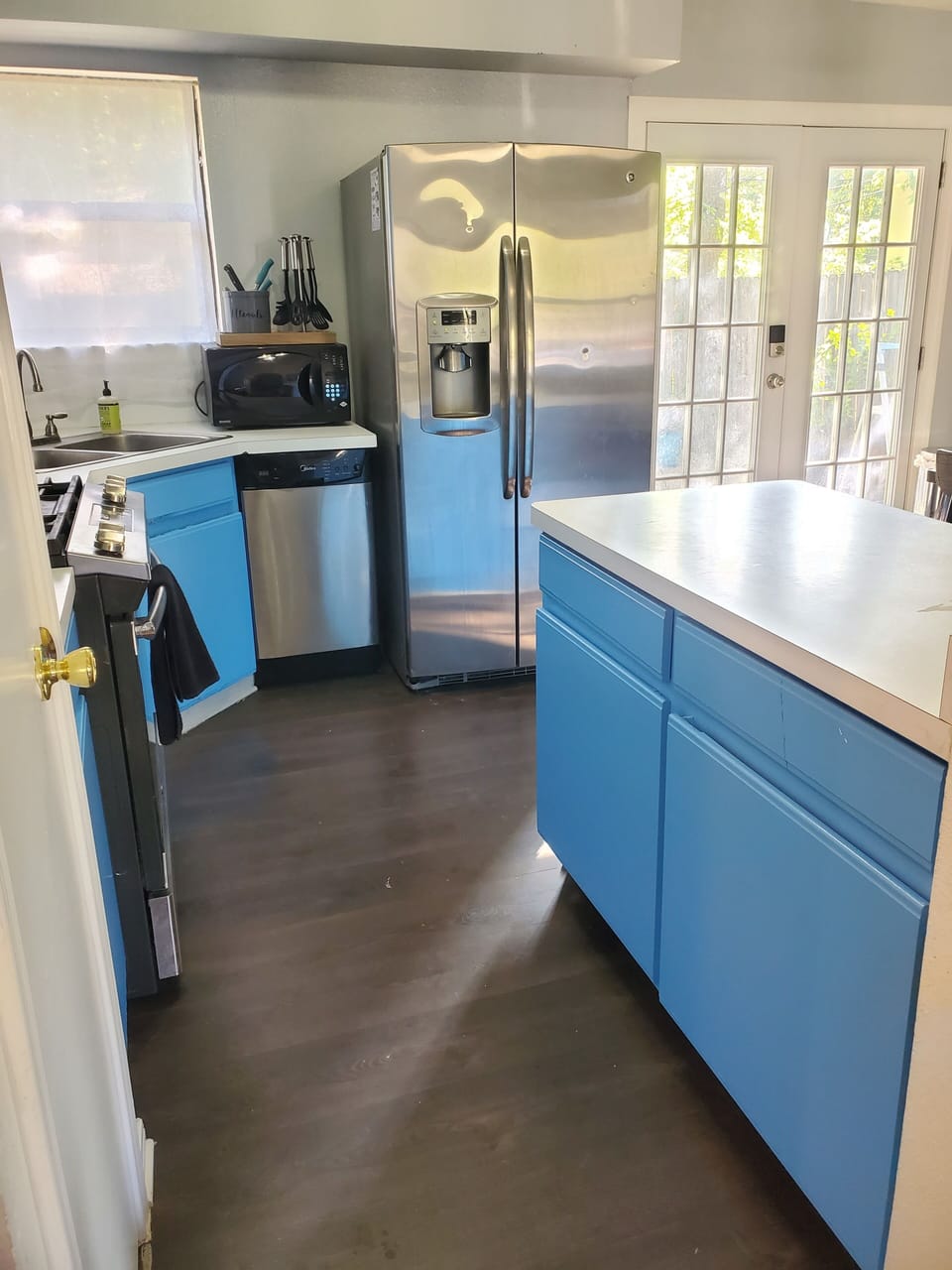 Open concept kitchen 