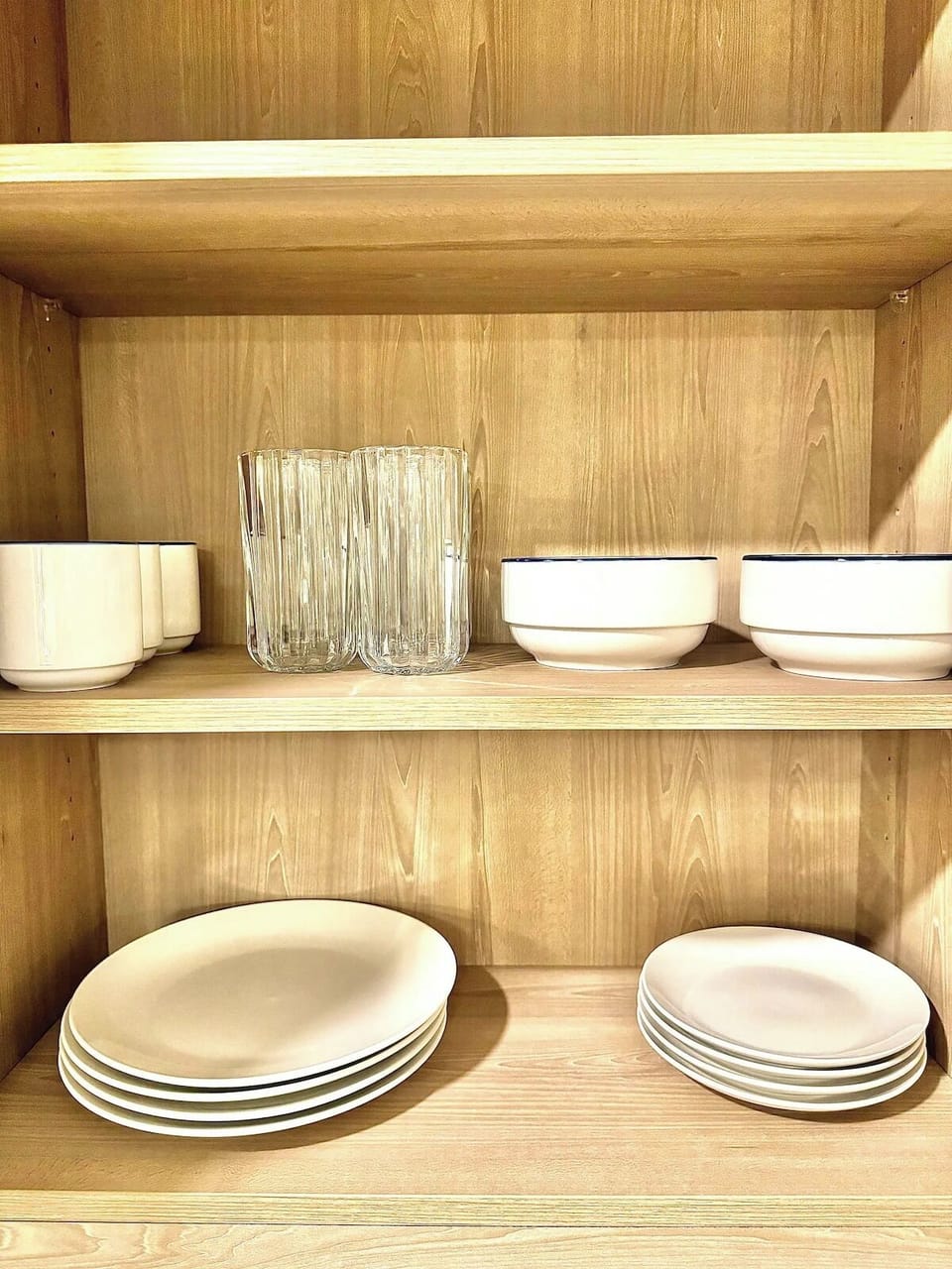 Plates and Wine Glasses