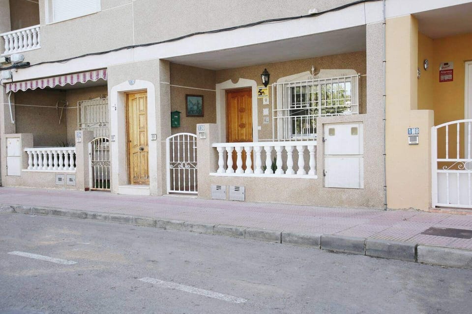 The apartment has a private front entrance. 