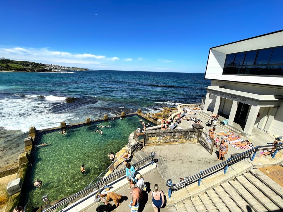 Coogee surf club and pool