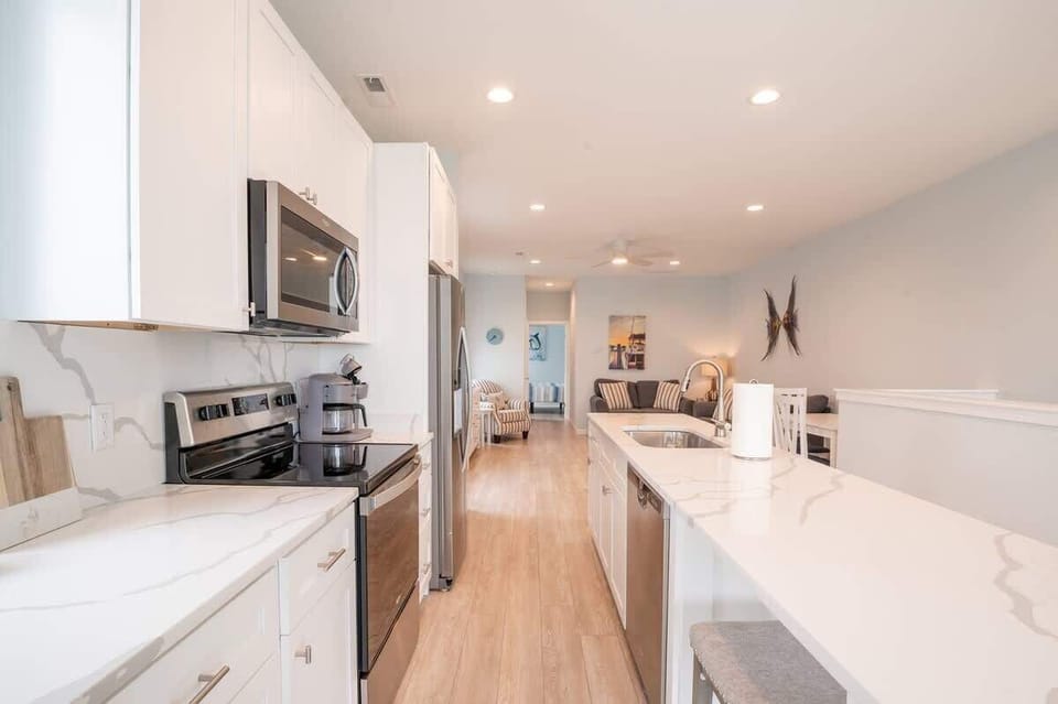 Kitchen with Quartz Countertops