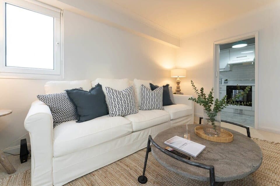 This huge sofa opens out to a comfortable double sofa bed that's perfect for 2