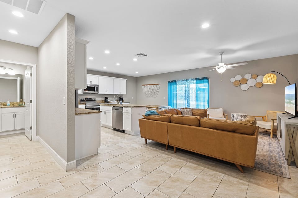 Open Concept Living Room