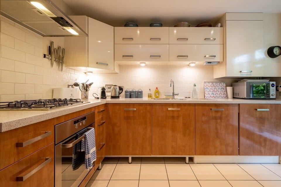 Large Kitchen, Fully equipped with all amenties you will require for an enjoyable sta