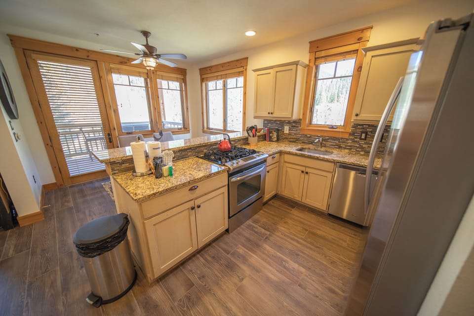 Remodeled kitchen