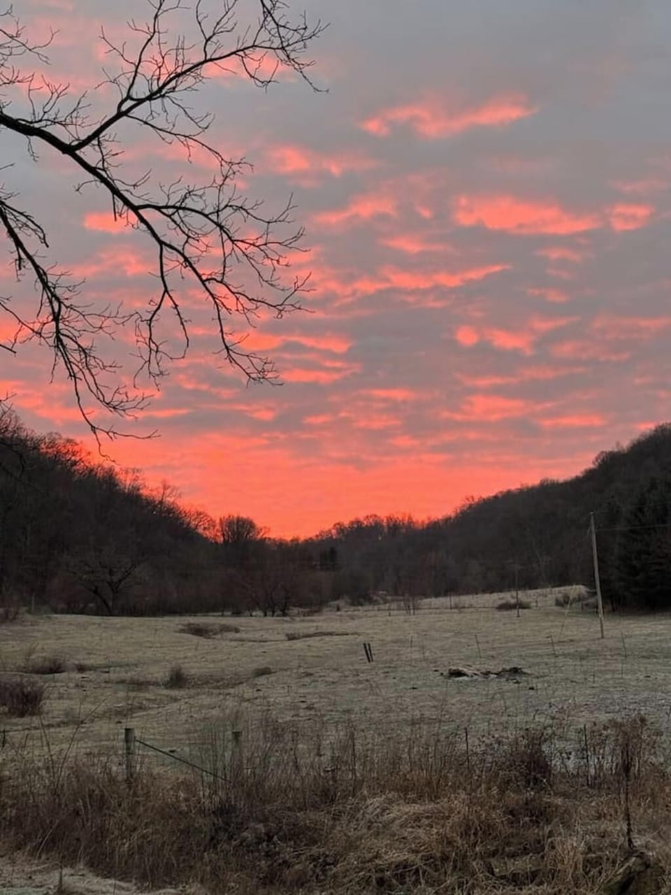 Sunset at Crooked Creek
