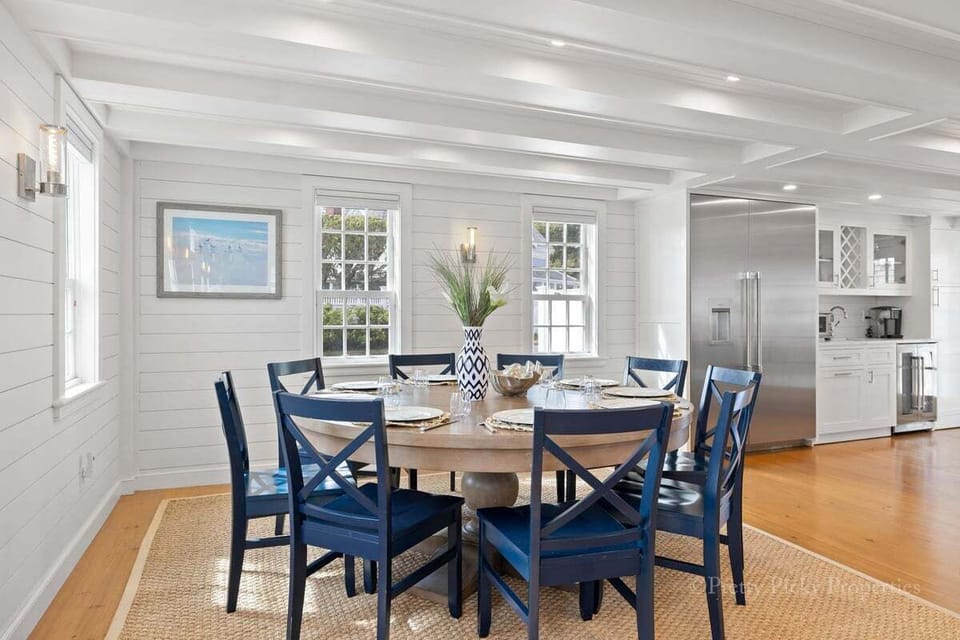 Inviting dining area