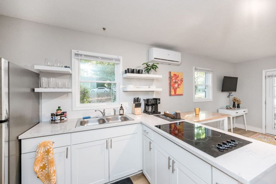 This is your 2nd kitchen located in the downstairs apartment.