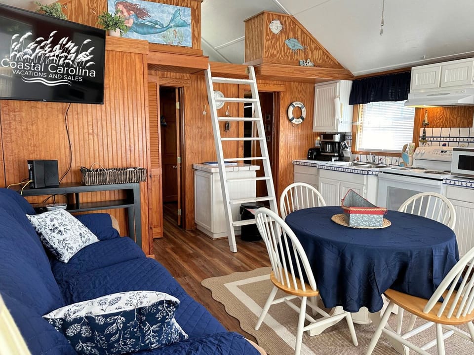 NH339B: Beach Angel | Living and Dining Areas - Dining Seating for 4