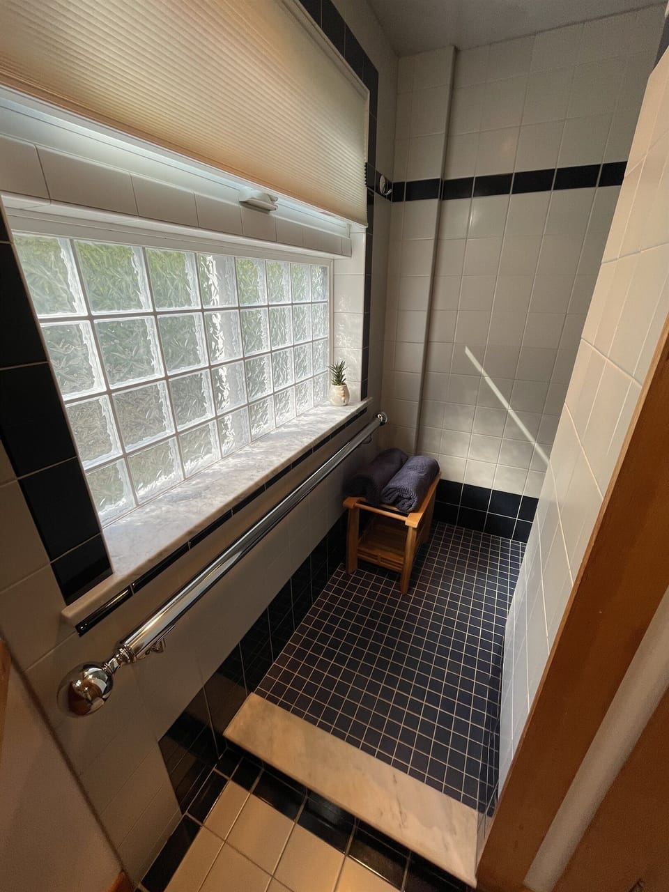 First floor bathroom shower