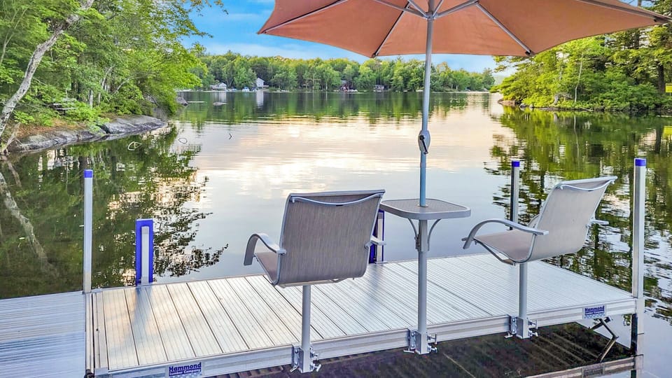 View from the dock